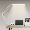 Image de Lampe de Bureau led, Lampe de Table Architecte Pliable avec Pince, 10 Niveaux de Luminosité x 3 Modes de Couleur, Lampe de table Réglable, Protection