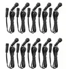 Image de Cable Rallonge, 10 Pack, Pour Spots LED Encastrables,Etanche IP67,1M / 3.3Ft, 2Pin, avec connecteurs mâles et femelles