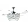 Image de Ventilateur de plafond Fanaway Veil Chrome 122 cm