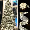 Image de Runmeihe Guirlande lumineuse pour sapin, 16 ft/5 m, pour décoration de sapin de Noël, pour Nouvel An, fête, pavillon de mariage, extérieure (argent)