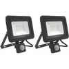 Image de Lot de 2 Projecteur led 30W avec Détecteur de Mouvement, 2700LM, 6000K, IP66 Etanche, Spot Projecteur Extérieur à led