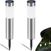Image de 2 Pièces Lampe Solaire Exterieur Jardin, Lumiere Solaire Exterieur avec Lumière Blanche Froide Étanche Eclairage Exterieur Solaire pour Paysage,
