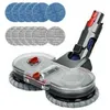 Image de Forehill - Tête de Vadrouille Electrique pour Dyson V15 V11 V10 V8 V7 Aspirateur avec Réservoir D'eau Amovible, 12 Vadrouille Lavable