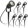 Image de Spots led Extérieur, 3W Lampes Jardin Blanc Chaud 3000K 1440LM avec Piquet, Etanche IP65 Lumière Extérieur led Projecteur pour Jardin, Chemin,