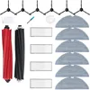 Image de FOREHILL Kit de Remplacement pour Roborock S8 S8 Plus S8 Pro Ultra Aspirateur Robot,4 filtres,6 Chiffons de vadrouille,6 brosses latérales