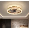Image de Choyclit - Ventilateur de plafond avec éclairage, télécommande, vitesse du vent réglable Ventilateur silencieux avec éclairage de plafond led 30W 50