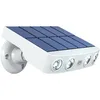 Image de Lampe solaire d'extérieur étanche et réglable avec détecteur de détection humaine, panneaux à charge rapide de haute qualité, blanc froid,5V 300MA