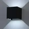 Image de Led 12W Applique Murale Extérieur-lumière blanche et froide 6000K blanc chaud Moderne intérieur Luminaire Murales,Éclairage Etanche IP65,Aplique