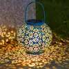 Image de Lanternes solaires extérieures étanches,Garden Yard Decor Lights for Patio, Courtyard, Party, Birthday Mothers Day Gifts for Grandma (Teal Blue)