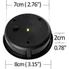 Image de Lanterne solaire Haut de remplacement Lumière solaire pour Lantern Panneau solaire Couvercle de lumière avec une ampoule LED,Lanterne solaire