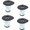 Image de Filtres pour Rowenta Air Force 460 All In One Rh92xx Et Rowenta Air Force Flex 560 Rh94xx Aspirateur, Accessoires Filtre mousse pour ZR009002 RH9252