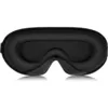 Image de Noir Masque de Sommeil pour Homme Femme 3D Masque de Nuit avec Sangle Réglable pour Dormeurs Latéraux Soie Natur Occultant Masque de Voyage Bandeau