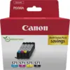 Image de Canon CLI-571 Cartouches Pack Combiné 0386C008