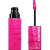 Image de Maybelline New York SuperStay Vinyl Ink Longwear Liquid Lipstick - 150 Striking - vloeibare lippenstift - voor een schitterende glans en intense kleur - blijft tot wel 16 uur zitten - geeft niet af - roze