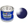 Image de Revell Hobbyverf Enamel verf - #54 Night Blue - Gloss - RAL5022 - Enamel - Verf potje - 14 ml