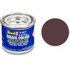 Image de Revell Hobbyverf Enamel verf - #84 Leather Brown - Matt - RAL8027 - Enamel - Verf potje - 14 ml