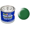 Image de Revell Hobbyverf Enamel verf - #364 Leaf Green - Satin - RAL6001 - Enamel - Verf potje - 14 ml