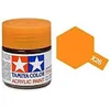 Image de Tamiya Hobbyverf Acrylverf - X-26 Orange Clear - Gloss - Acryl - Verf potje - 10 ml