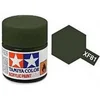 Image de Tamiya Hobbyverf Acrylverf - XF-81 Dark Green 2 RAF - Matt - Acryl - Verf potje - 10 ml