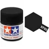 Image de Tamiya Hobbyverf Acrylverf - XF-85 Rubber Black - Matt - Acryl - Verf potje - 10 ml