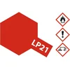 Image de Tamiya Hobbyverf Enamel verf - LP-21 Italian Red - Gloss - Lacquer Paint - Verf potje - 10 ml