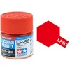 Image de Tamiya Hobbyverf Olieverf - LP-50 Bright Red - Gloss - Lacquer Paint - Verf potje - 10 ml