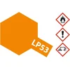 Image de Tamiya Hobbyverf Enamel verf - LP-53 Orange - Clear - Gloss - Lacquer Paint - Verf potje - 10 ml