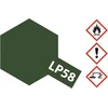 Image de Tamiya Hobbyverf Enamel verf - LP-58 NATO Green - Matt - Lacquer Paint - Verf potje - 10 ml