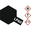 Image de Tamiya Hobbyverf Enamel verf - LP-60 NATO Black - Matt - Lacquer Paint - Verf potje - 10 ml