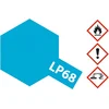 Image de Tamiya Hobbyverf Enamel verf - LP-68 Blue - Clear - Gloss - Lacquer Paint - Verf potje - 10 ml