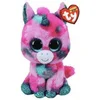 Image de Ty Beanie Boos Gumball Unicorn - Zachte pluche knuffel - 15cm