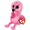 Image de TY Beanie Boos Flamingo Knuffel Valentine Dain 15 cm