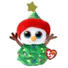 Image de TY Beanie Boo's Christmas Snowman Tree 15 cm