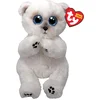 Image de TY Beanie Babies Bellies Knuffelbeer Wuzzy 15 cm