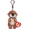 Image de TY Beanie Babies Bellies Clip Knuffel Otter Mitch 10 cm