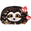 Image de TY Fashion Handtas Luiaard Dangler 20 cm Bruin/Goud