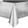 Image de Plastic Tafelkleed Zilver 1.37x2.74cm
