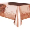 Image de Plastic Tafelkleed rose goud 1.37x2.74cm