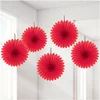 Image de RIETHMULLER - Rode hangdecoratie - Rozet