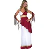 Image de Amscan Kostuum Keizerin Dames Polyester Rood/wit Mt M 4-delig