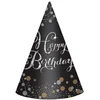 Image de Feesthoedjes Verjaardag Happy Birthday 8 stuks