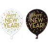 Image de Amscan - 6 Latexballoons Happy New Year All Over Print 27,5 cm/11