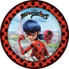Image de BIGIEMME SRL - 8 kartonnen Ladybug bordjes