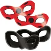 Image de Amscan Miraculous Maskers 8 Stuks Rood/zwart