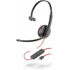 Image de Plantronics - Mono USB-C Headset 'Blackwire C3210' - Zwart