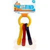 Image de Nylabone Kauwbot - Puppy Kauwspeelgoed - Sleutels met Baconsmaak - X-Small