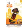 Image de Nylabone Strong kauwbot met bacon cheeseburgersmaak - Voor Sterke Kauwers - Small - Geschikt voor kleine hondjes tot 11 kg - Small