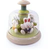 Image de Tolo BIO Rabbit Carousel educatief babyspeelgoed - duurzaam en kleurrijk.