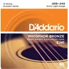 Image de D'Addario EJ41 09-45 12-string Phosphor Bronze Extra Light - Akoestische gitaarsnaren