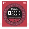 Image de D'Addario EJ27N-3D Student Nylon Classical Guitar Strings, Normal Tension, 3 Sets